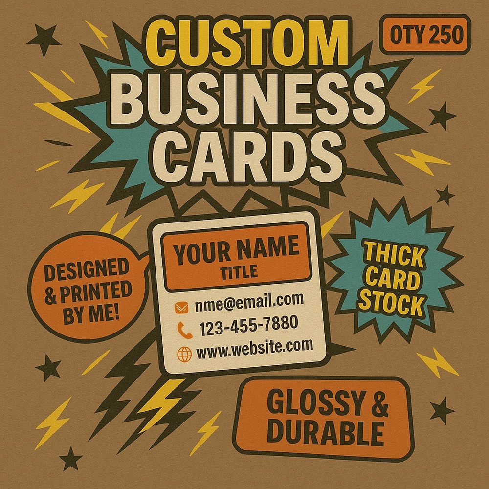250 Custom Business Cards
